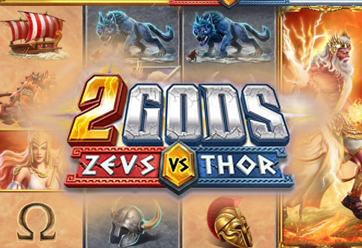 2 Gods Zeus vs Thor - 4ThePlayer slot at Dragonia Casino Casino