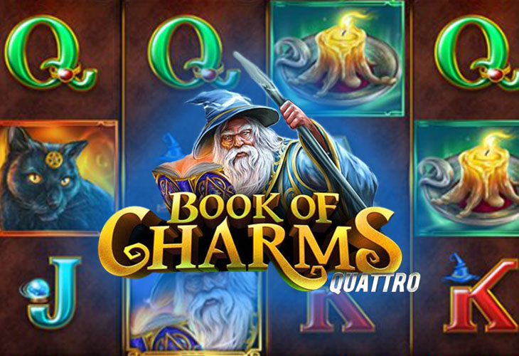 Book of Charms Quattro - Stakelogic slot at Dragonia Casino Casino