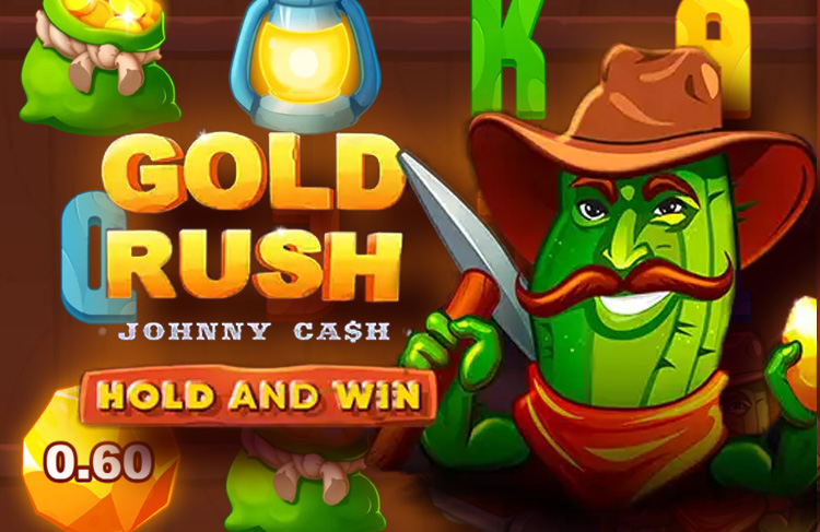 Gold Rush With Johnny Cash - BGaming slot at Dragonia Casino Casino