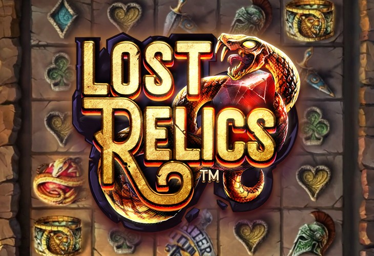 Lost Relics - NetEnt slot at Dragonia Casino Casino