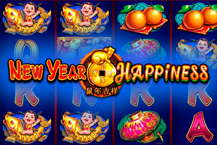 New Year Happiness - Ruby Play slot at Dragonia Casino Casino